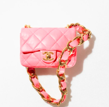 CHANEL DRAWING Bag pink 2022 spring
